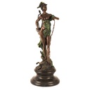 [LA-43250] Bronzeskulptur Bronzefigur Diana Siegreich Bild 2
