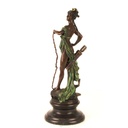 [LA-43250] Bronzeskulptur Bronzefigur Diana Siegreich Bild 7