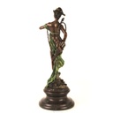 [LA-43250] Bronzeskulptur Bronzefigur Diana Siegreich Bild 10