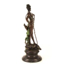 [LA-43250] Bronzeskulptur Bronzefigur Diana Siegreich Bild 13