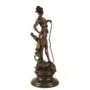 [LA-43250] Bronzeskulptur Bronzefigur Diana Siegreich Bild 14