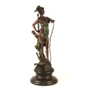 [LA-43250] Bronzeskulptur Bronzefigur Diana Siegreich Bild 16