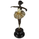 [LA-43251] Bronzeskulptur Bronzefigur Antik-Stil  Ballerina Balletttänzerin Bild 2