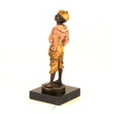 [LA-43252] Bronzeskulptur Bronzefigur Pfeifender Junge Pfeifer Antik-Stil Bild 6