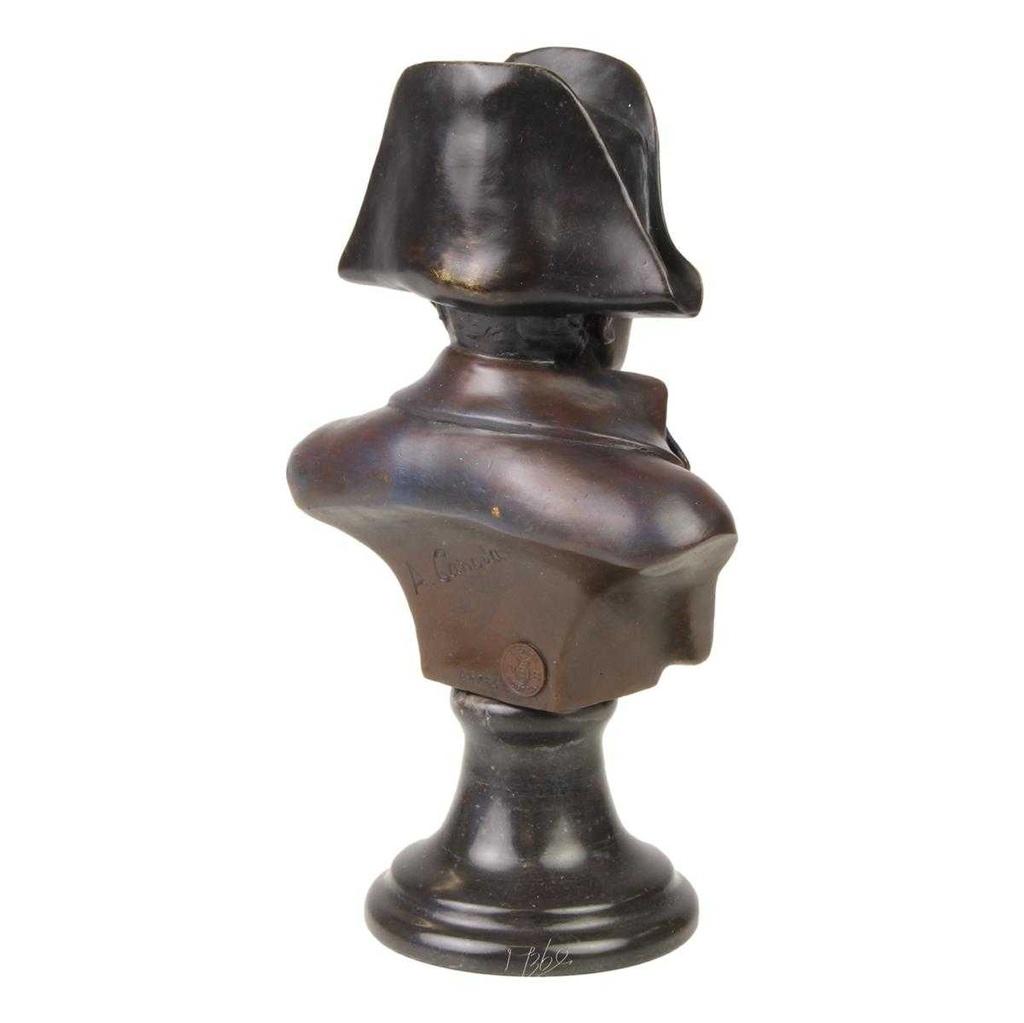 [LA-43260] Bronzeskulptur Bronzefigur Büste Bronze Napoleon Bild 6