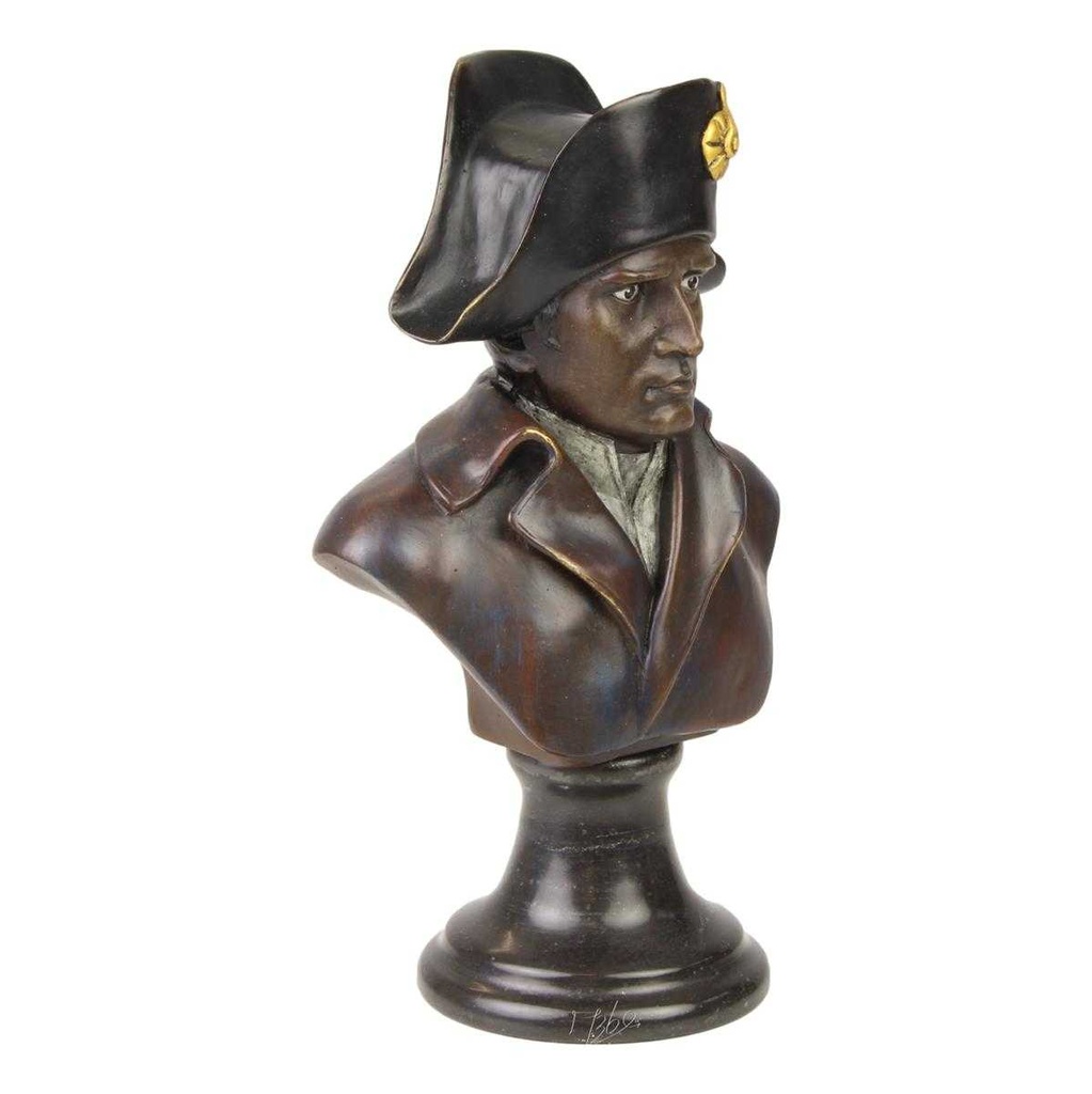 [LA-43260] Bronzeskulptur Bronzefigur Büste Bronze Napoleon Bild 7