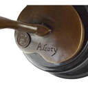 [LA-43284] Bronzeskulptur Bronzefigur Revuetänzerin Art-Deco-Stil Bild 6