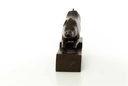 [LA-43298] Bronzeskulptur Bronzefigur Eber Schwein Bild 6