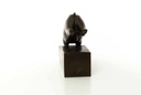 [LA-43298] Bronzeskulptur Bronzefigur Eber Schwein Bild 13