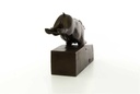 [LA-43298] Bronzeskulptur Bronzefigur Eber Schwein Bild 14