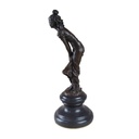 [LA-43365] Bronzeskulptur Bronzefigur Tänzerin Bild 3
