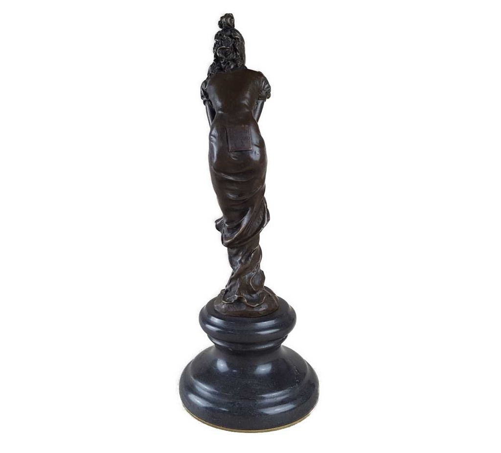 [LA-43365] Bronzeskulptur Bronzefigur Tänzerin Bild 4