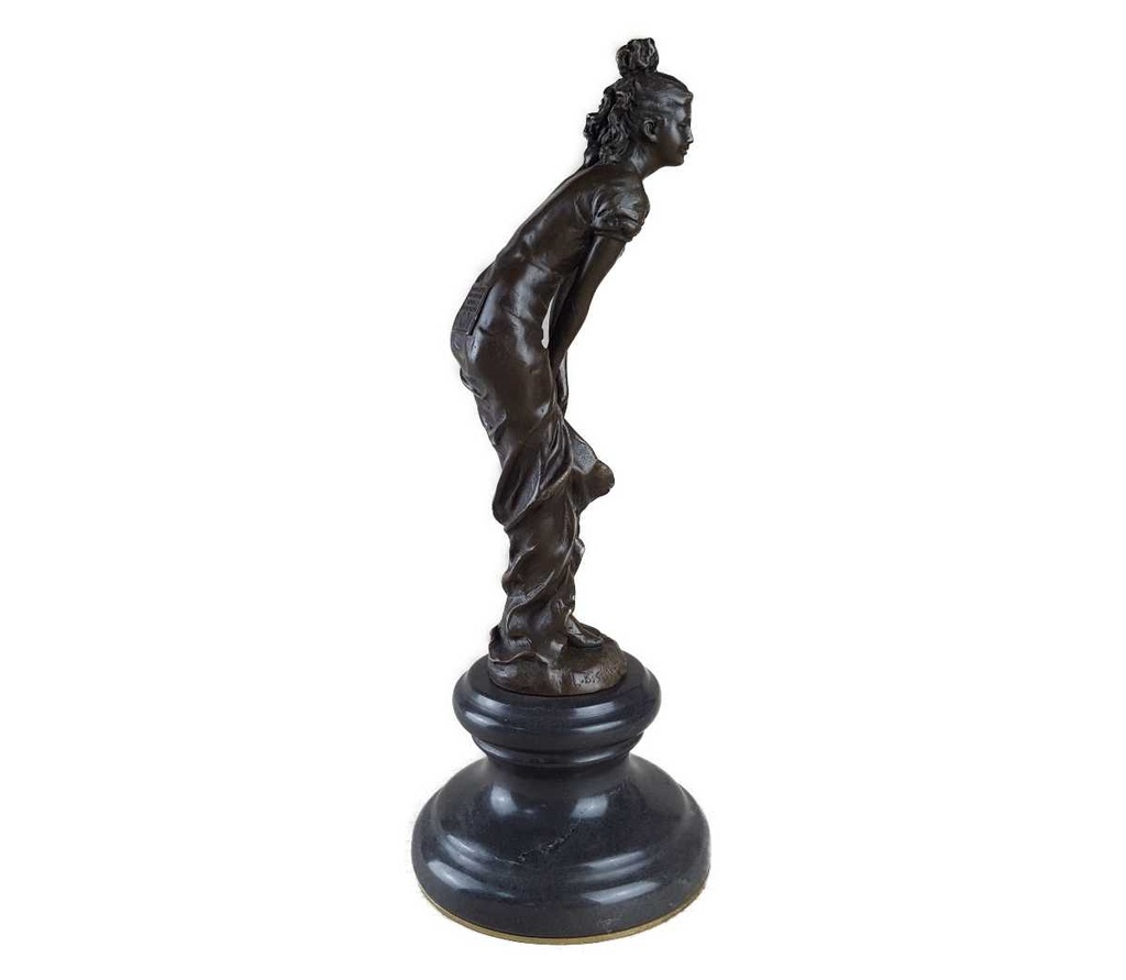 [LA-43365] Bronzeskulptur Bronzefigur Tänzerin Bild 5