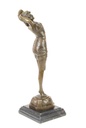 [LA-43707] Bronzeskulptur Bronzefigur Frau Reveil Enthüllung Bild 13