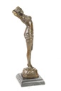 [LA-43707] Bronzeskulptur Bronzefigur Frau Reveil Enthüllung Bild 14