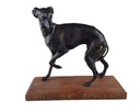 [LA-43724] Skulptur Figur Gusseisen Windhund Bild 2