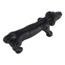 [LA-43744] Stiefelschaber Türstopper Figur Skulptur Dackel Hund schwarz L 23,5 cm Gusseisen Bild 5