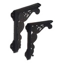 [LA-43748] Regalhalter Regalträger Eckwinkel Gusseisen #43748 2er Set Bild 2