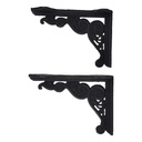 [LA-43748] Regalhalter Regalträger Eckwinkel Gusseisen #43748 2er Set Bild 4