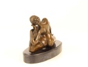 [LA-43829] Bronzeskulptur Bronzefigur Verdreherin Bild 7