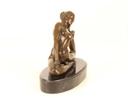 [LA-43829] Bronzeskulptur Bronzefigur Verdreherin Bild 14