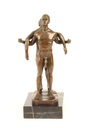 [LA-43835] Bronzeskulptur Bronzefigur Statue Erotik Liebesakt Nackte Gays Boys Jungs Männer Paar Bild 13