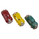 [LA-43886] Figur Skulptur Automodelle Oldtimer farbig Gusseisen L 11,3 cm 3er Set Bild 2