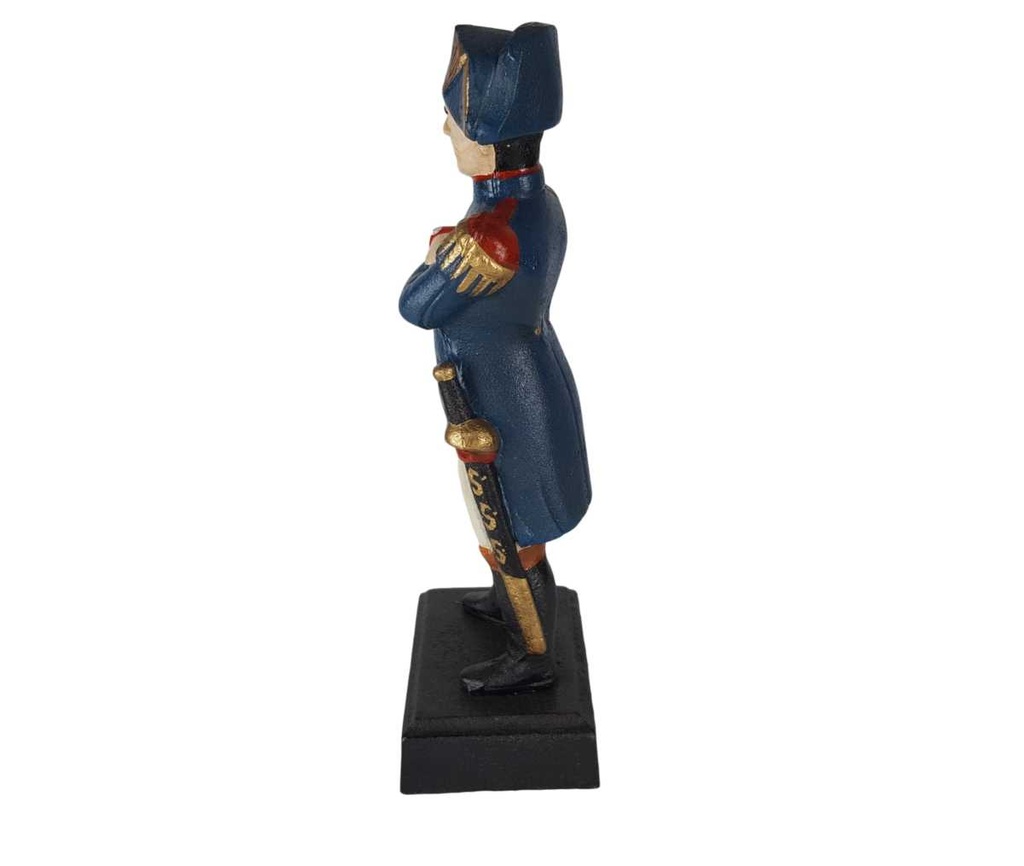 [LA-43895] Figur Skulptur Gusseisen Napoleon auf Sockel H 28 cm Bild 3