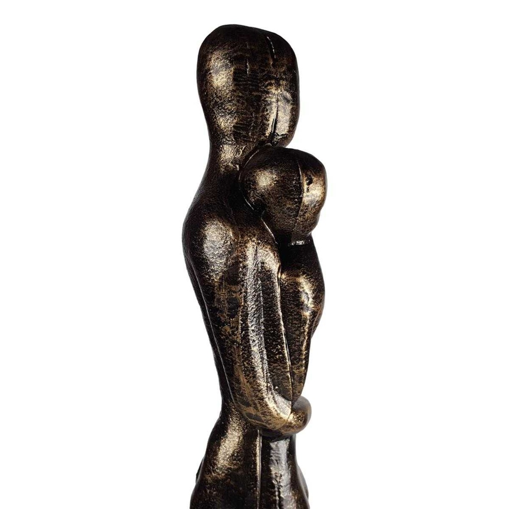 [LA-43940] Skulptur Gusseisen Umarmendes Paar Bild 4