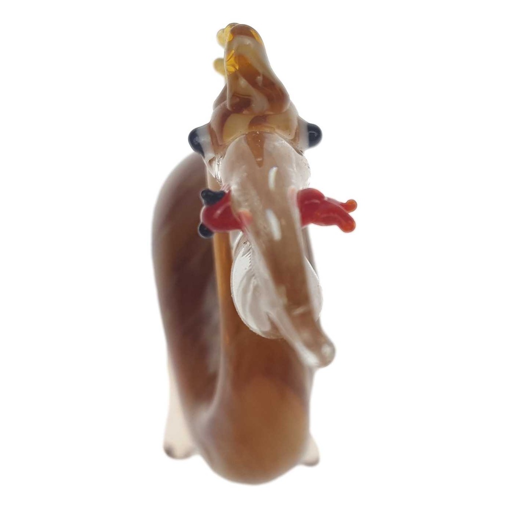 [LA-44149] Figur Glas Murano-Stil Pelikan Miniatur Bild 5