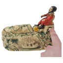 [LA-44235] Spardose Geldbank Skulptur Gusseisen Mechanisch Worlds Fair Bild 4