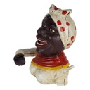 [LA-44262] Spardose Geldbank Skulptur Gusseisen Mädchen Frau Dame Bild 3