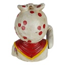[LA-44262] Spardose Geldbank Skulptur Gusseisen Mädchen Frau Dame Bild 6