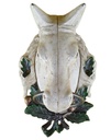 [LA-44467] Handtuchhalter Handtuchring weißer Pferdekopf Figur Skulptur H 30 cm Gusseisen Bild 3