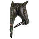 [LA-44468] Handtuchhalter Handtuchring brauner Pferdekopf Figur Skulptur Motiv Gusseisen Bild 9