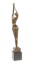 [LA-45248] Bronzeskulptur Bronzefigur Frau Abstrakt-Stil Bild 10