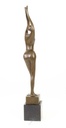 [LA-45248] Bronzeskulptur Bronzefigur Frau Abstrakt-Stil Bild 11