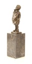 [LA-45256] Bronzeskulptur Bronzefigur Kleiner Junge Bild 4