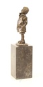 [LA-45256] Bronzeskulptur Bronzefigur Kleiner Junge Bild 5