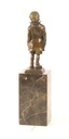 [LA-45256] Bronzeskulptur Bronzefigur Kleiner Junge Bild 10