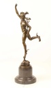 [LA-45264] Bronzeskulptur Bronzefigur Merkur Bild 5