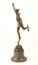 [LA-45264] Bronzeskulptur Bronzefigur Merkur Bild 6