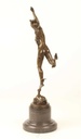 [LA-45264] Bronzeskulptur Bronzefigur Merkur Bild 7