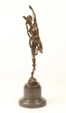 [LA-45264] Bronzeskulptur Bronzefigur Merkur Bild 8