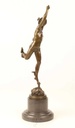 [LA-45264] Bronzeskulptur Bronzefigur Merkur Bild 14