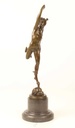 [LA-45264] Bronzeskulptur Bronzefigur Merkur Bild 15