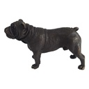 [LA-45276] Bronzeskulptur Bronzefigur Statue Hund Englische Bulldogge Modern Art-Deco Bild 3