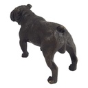 [LA-45276] Bronzeskulptur Bronzefigur Statue Hund Englische Bulldogge Modern Art-Deco Bild 4
