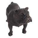 [LA-45276] Bronzeskulptur Bronzefigur Statue Hund Englische Bulldogge Modern Art-Deco Bild 6