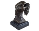 [LA-45345] Bronzeskulptur Bronzefigur Frau Schlafend Bild 6